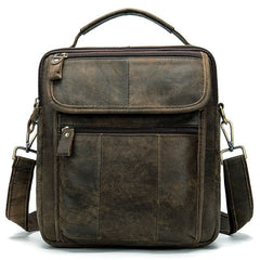 WESTAL Men's Genuine Leather Bag Crossbody Bags for Men