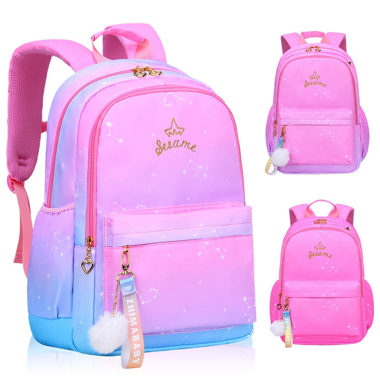 2020 Children School Bag Girls Kids Satchel Primary school backpack princess