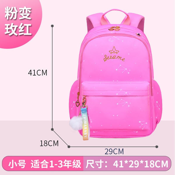 2020 Children School Bag Girls Kids Satchel Primary school backpack princess