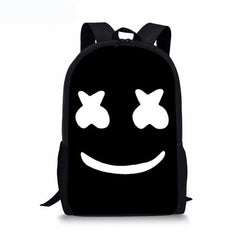 Cute Smiley Face Custom Bagpack School Bags For Boys Girls Student Children School Backpack