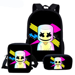 Cute Smiley Face Custom Bagpack School Bags For Boys Girls Student Children School Backpack