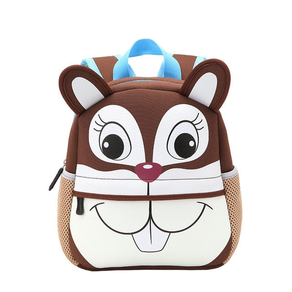 2020 New 3D Animal Children Backpacks Brand Design Girl Boys Backpack