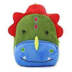 2020 3D Cartoon Plush Children Backpacks kindergarten Schoolbag
