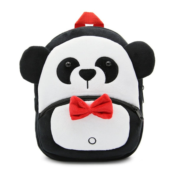 2020 3D Cartoon Plush Children Backpacks kindergarten Schoolbag
