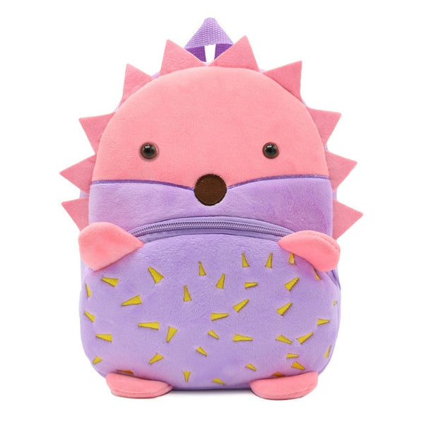 2020 3D Cartoon Plush Children Backpacks kindergarten Schoolbag