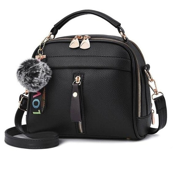PU Leather Handbag For Women Girl Fashion