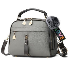 PU Leather Handbag For Women Girl Fashion