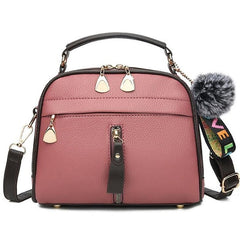 PU Leather Handbag For Women Girl Fashion