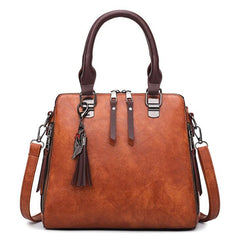 PU Leather Handbag For Women Girl Fashion