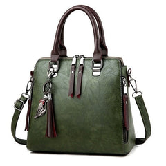 PU Leather Handbag For Women Girl Fashion