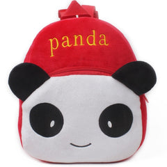 Fashion Children School Bags 3D Cartoon Print Plush Kids Backpack