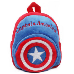 Fashion Children School Bags 3D Cartoon Print Plush Kids Backpack