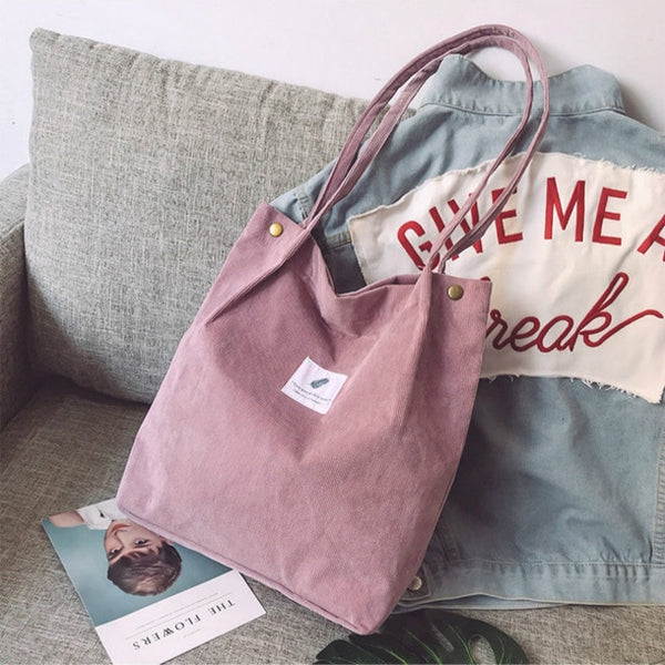 Bags for Women 2020 Corduroy Shoulder Bag