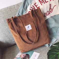 Bags for Women 2020 Corduroy Shoulder Bag