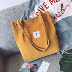 Bags for Women 2020 Corduroy Shoulder Bag