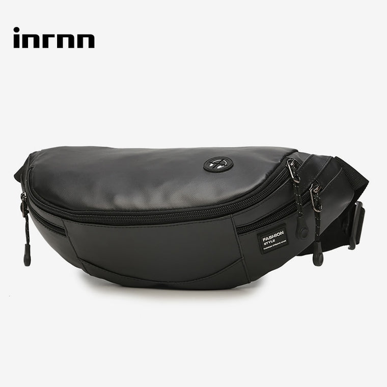 inrnn Fashion Men Waist Bag Outdoor Sports Chest Bag for Teenager