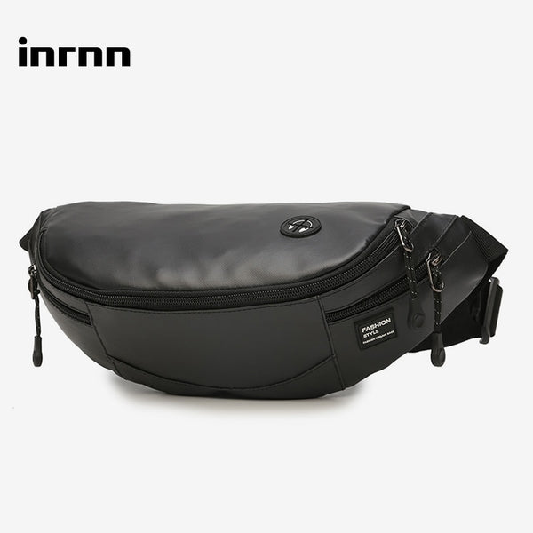 inrnn Fashion Men Waist Bag Outdoor Sports Chest Bag for Teenager