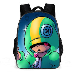 Leon Spike Shell Game School Bag for Teenager Boys Girls Kids Personized Schoolbag