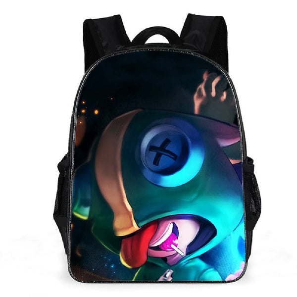 Leon Spike Shell Game School Bag for Teenager Boys Girls Kids Personized Schoolbag