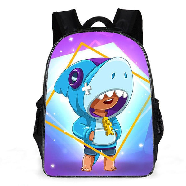 Leon Spike Shell Game School Bag for Teenager Boys Girls Kids Personized Schoolbag