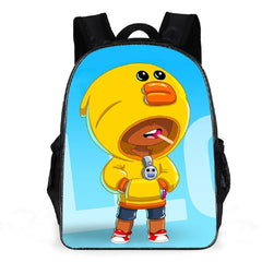 Leon Spike Shell Game School Bag for Teenager Boys Girls Kids Personized Schoolbag