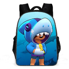 Leon Spike Shell Game School Bag for Teenager Boys Girls Kids Personized Schoolbag