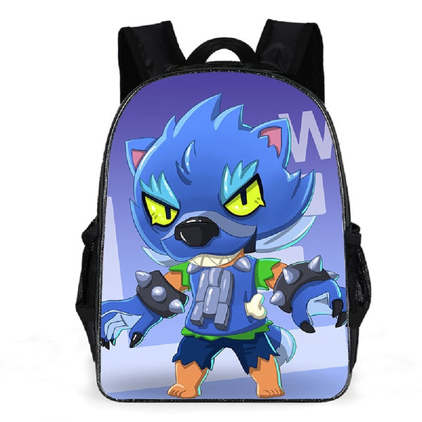 Leon Spike Shell Game School Bag for Teenager Boys Girls Kids Personized Schoolbag