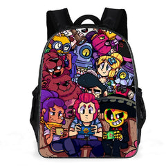 Leon Spike Shell Game School Bag for Teenager Boys Girls Kids Personized Schoolbag