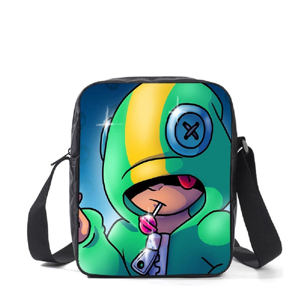 Leon Spike Shell Game School Bag for Teenager Boys Girls Kids Personized Schoolbag