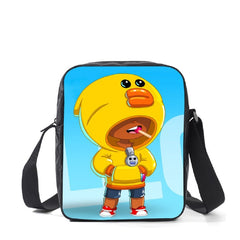 Leon Spike Shell Game School Bag for Teenager Boys Girls Kids Personized Schoolbag