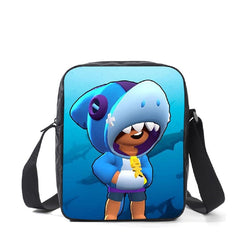 Leon Spike Shell Game School Bag for Teenager Boys Girls Kids Personized Schoolbag