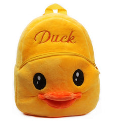 Fashion Children School Bags 3D Cartoon Print Plush Kids Backpack