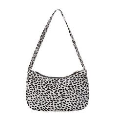 Fashion Cow Milk Print Women Handbag Totes Female