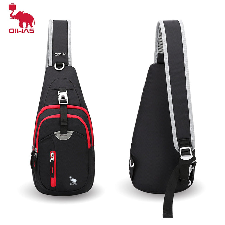 Oiwas Casual Crossbody Chest Bag Sling Shoulder Men's Bag