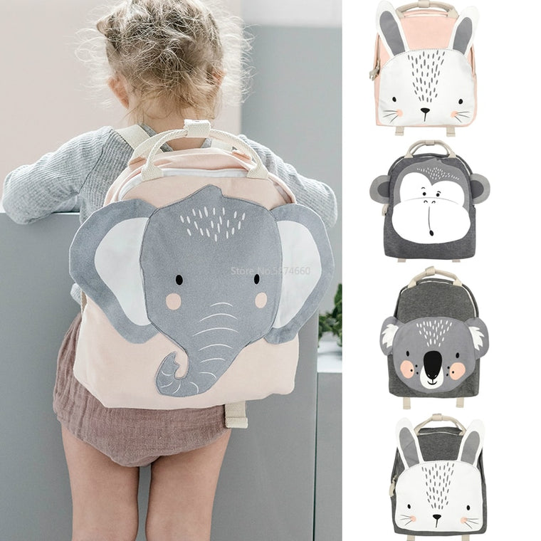 Children Backpack Animals Design Girl Boys Backpack
