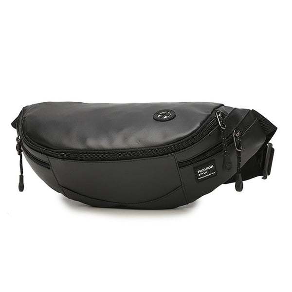 inrnn Fashion Men Waist Bag Outdoor Sports Chest Bag for Teenager