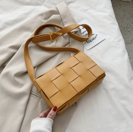 Small Weave Flap Bags For Women