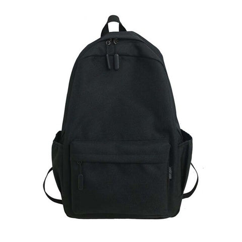 HOCODO Men Backpack New Solid Color Fashion School Bag
