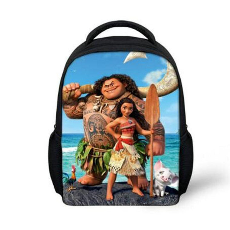 13 Inch Cartoon Ocean Moana Kids Backpack